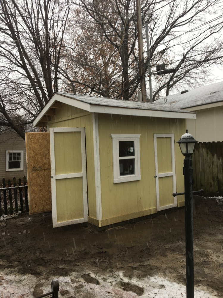 Backyard Shed Build · Ramona
