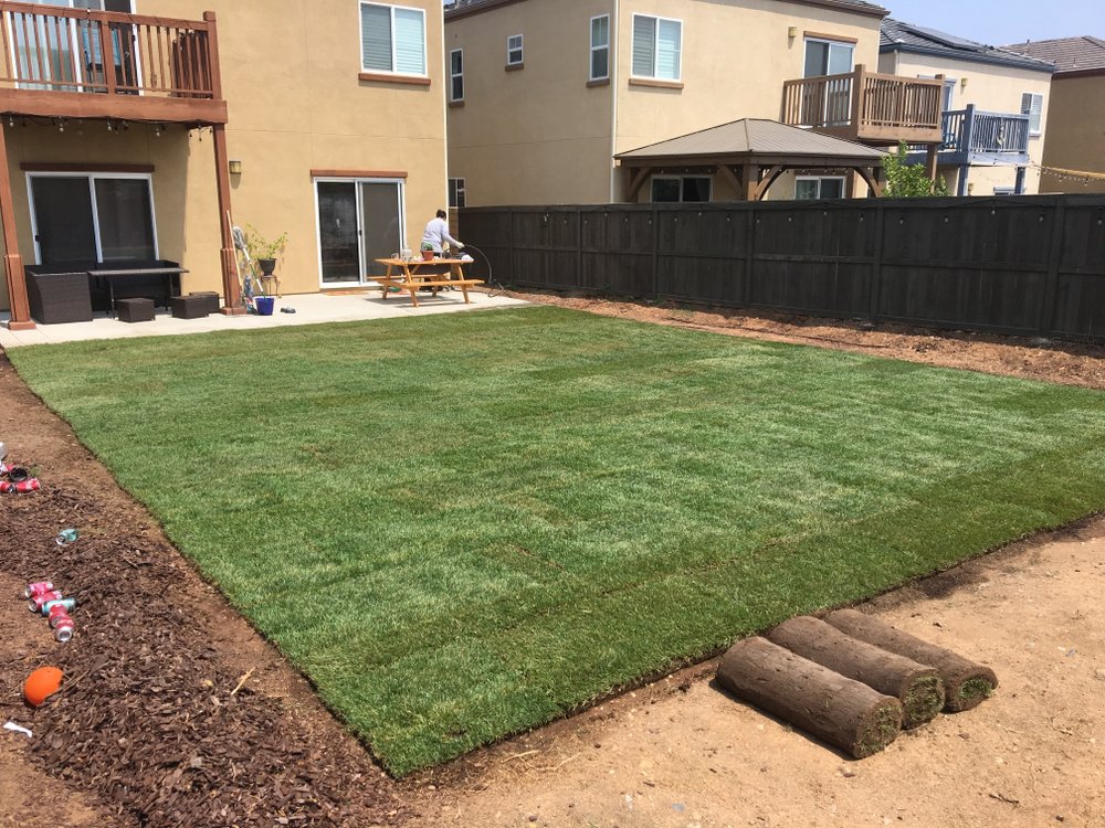 Sod Lawn Install · Otay Ranch
