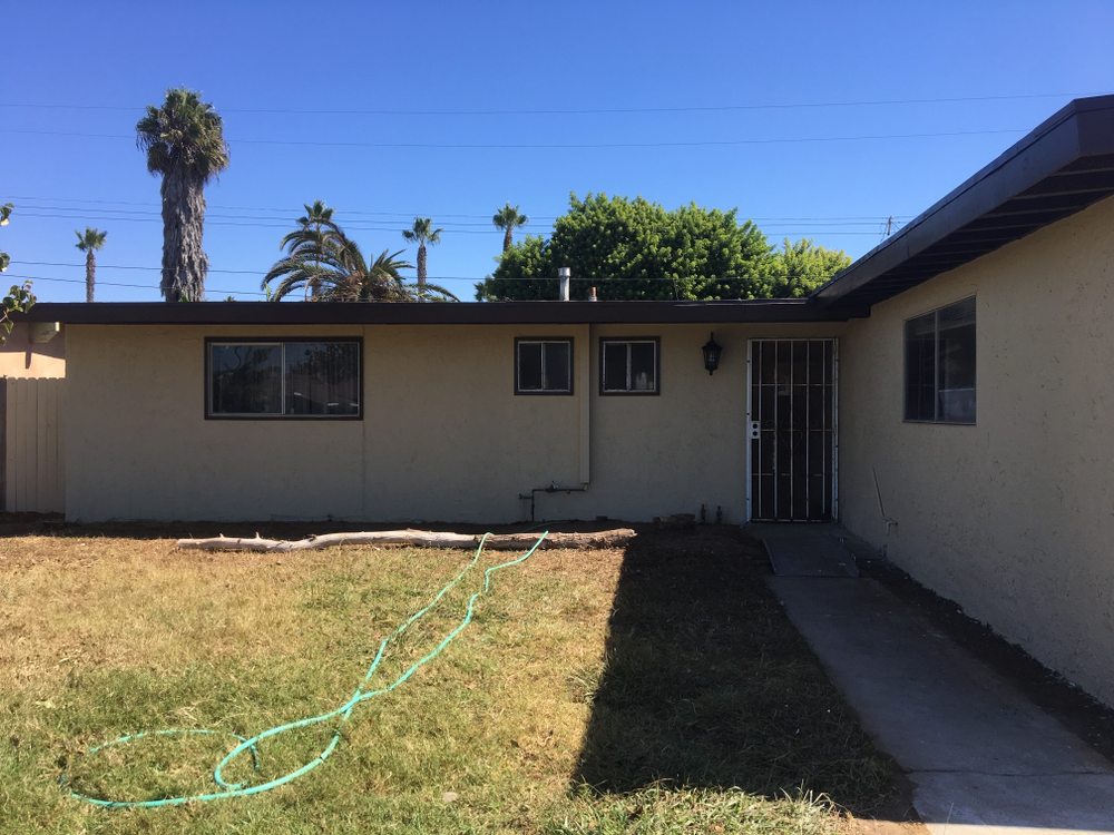 Exterior Stucco & Trim Prep · Clairemont